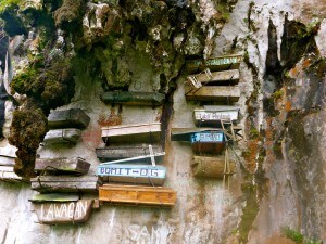 Bare sospese di Sagada