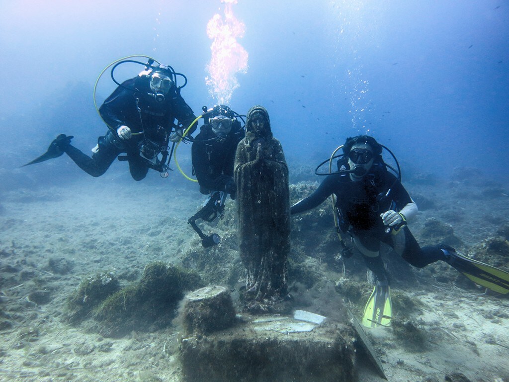 Madonnina dello scoglio della triglia ©DiveCenterBlu