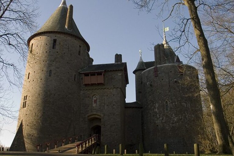 Esterno di Castell Coch (Wikipedia).