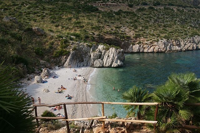 Riserva naturale dello Zingaro, Tonnarella dell’Uzzo – Foto Wikimedia Commons