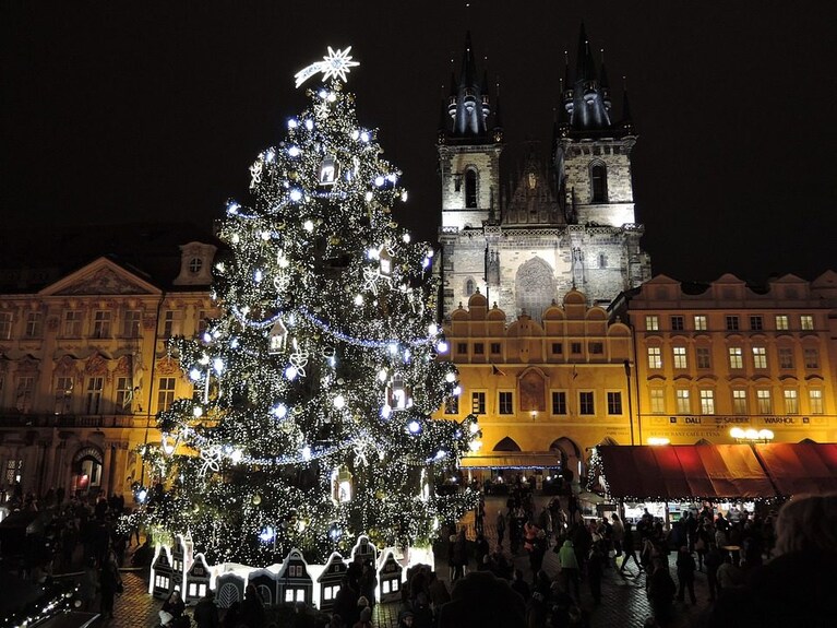 Praga nel periodo natalizio
