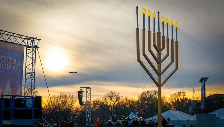 National Hanukkah Menorah