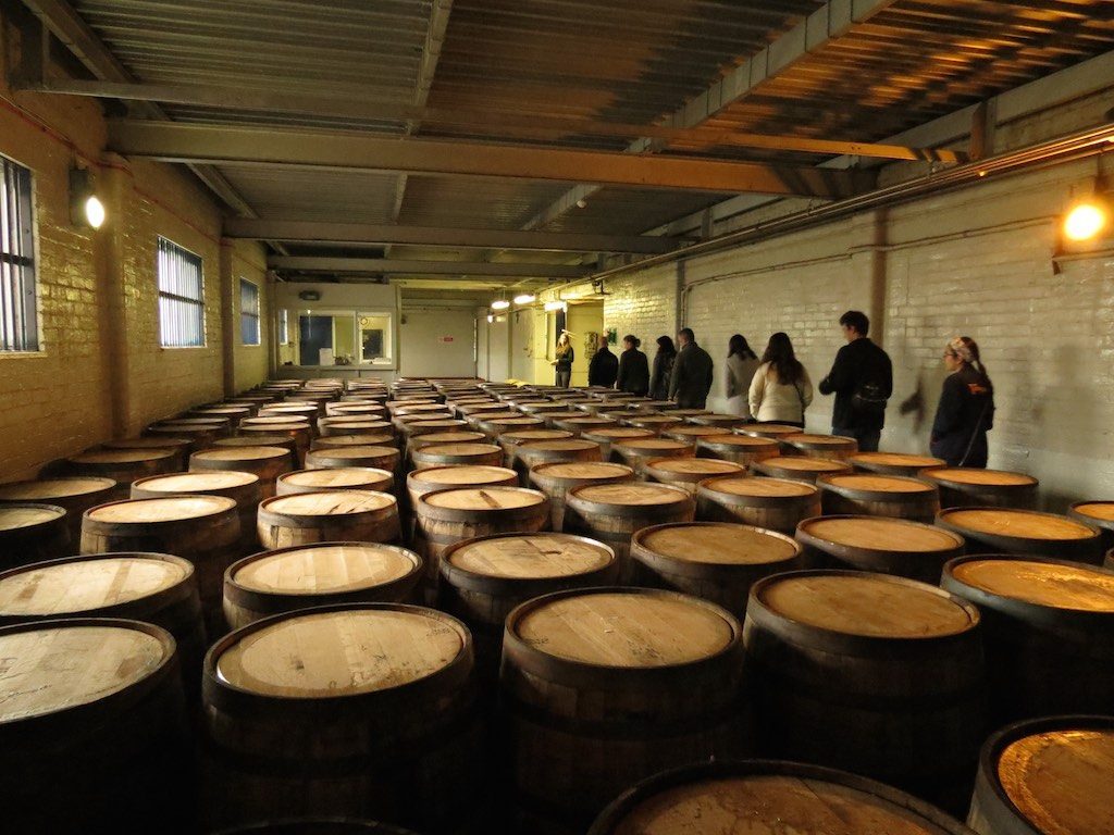 visita a distilleria scozzese