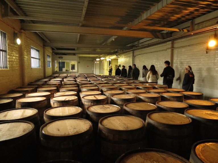 visita a distilleria scozzese