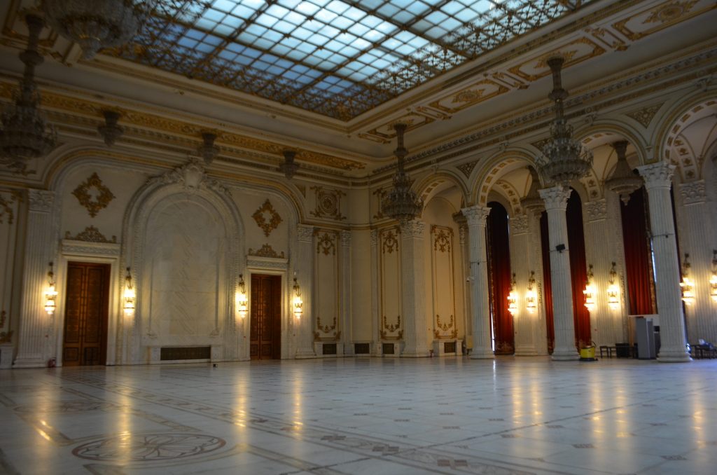 Palazzo del Parlamento di Bucarest sala eventi