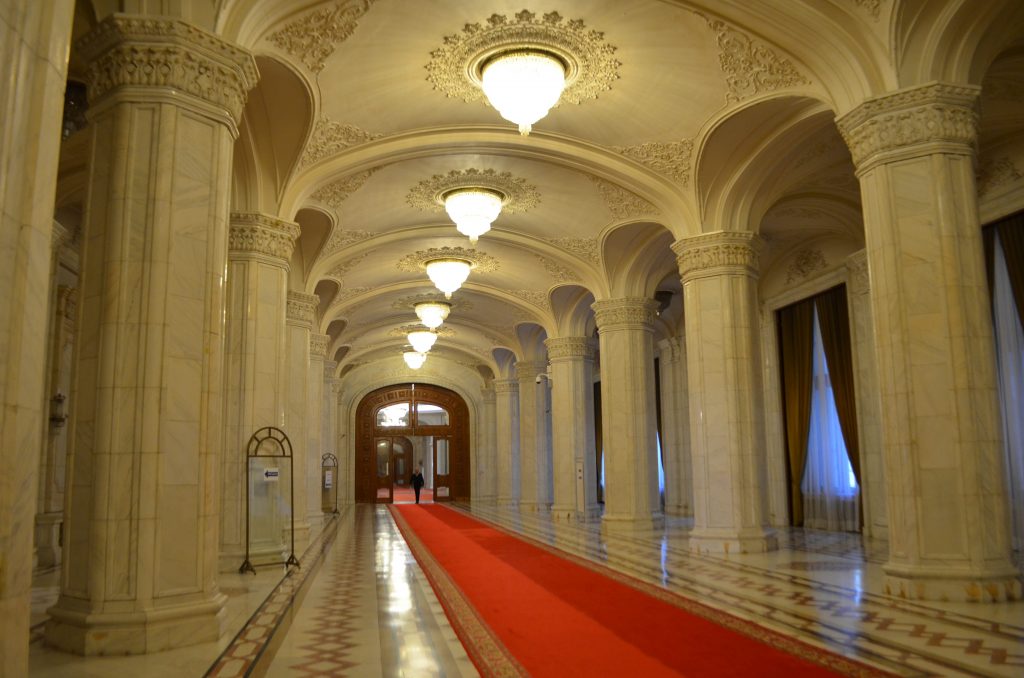 Palazzo del Parlamento di Bucarest stanze