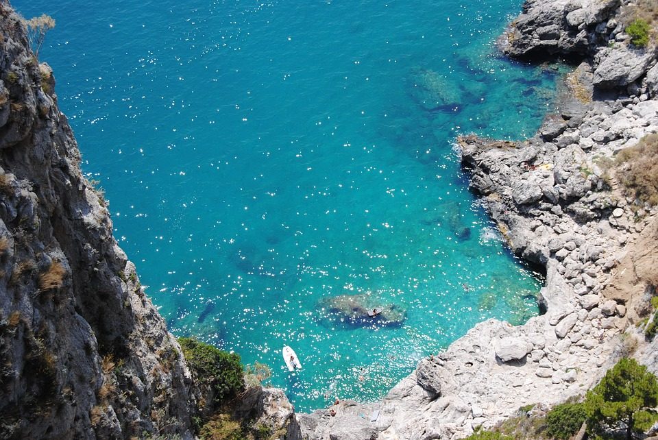 Il mare di Capri