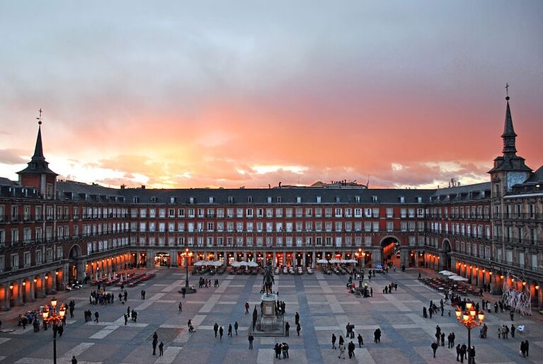 Plaza Mayor. Foto di Sebastian Dubiel