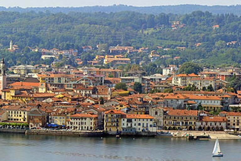 panorama de borgo di Arona