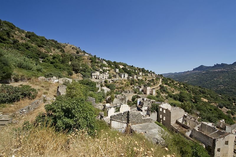 Gairo Vecchio. Foto di trolvag