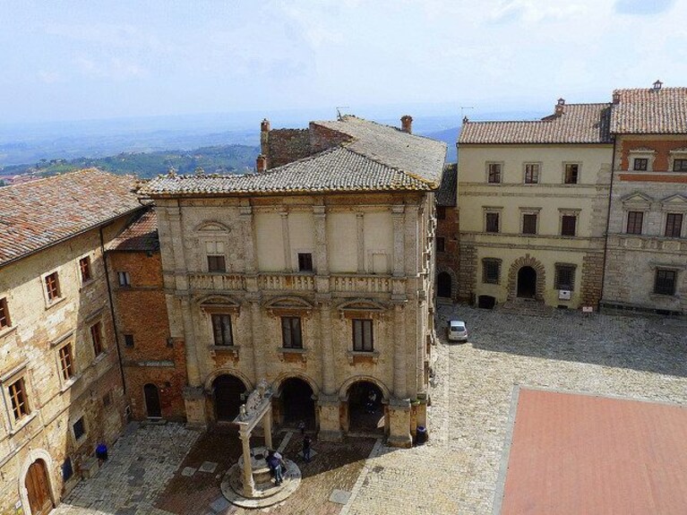 Piazza Grande a Mntepulciano