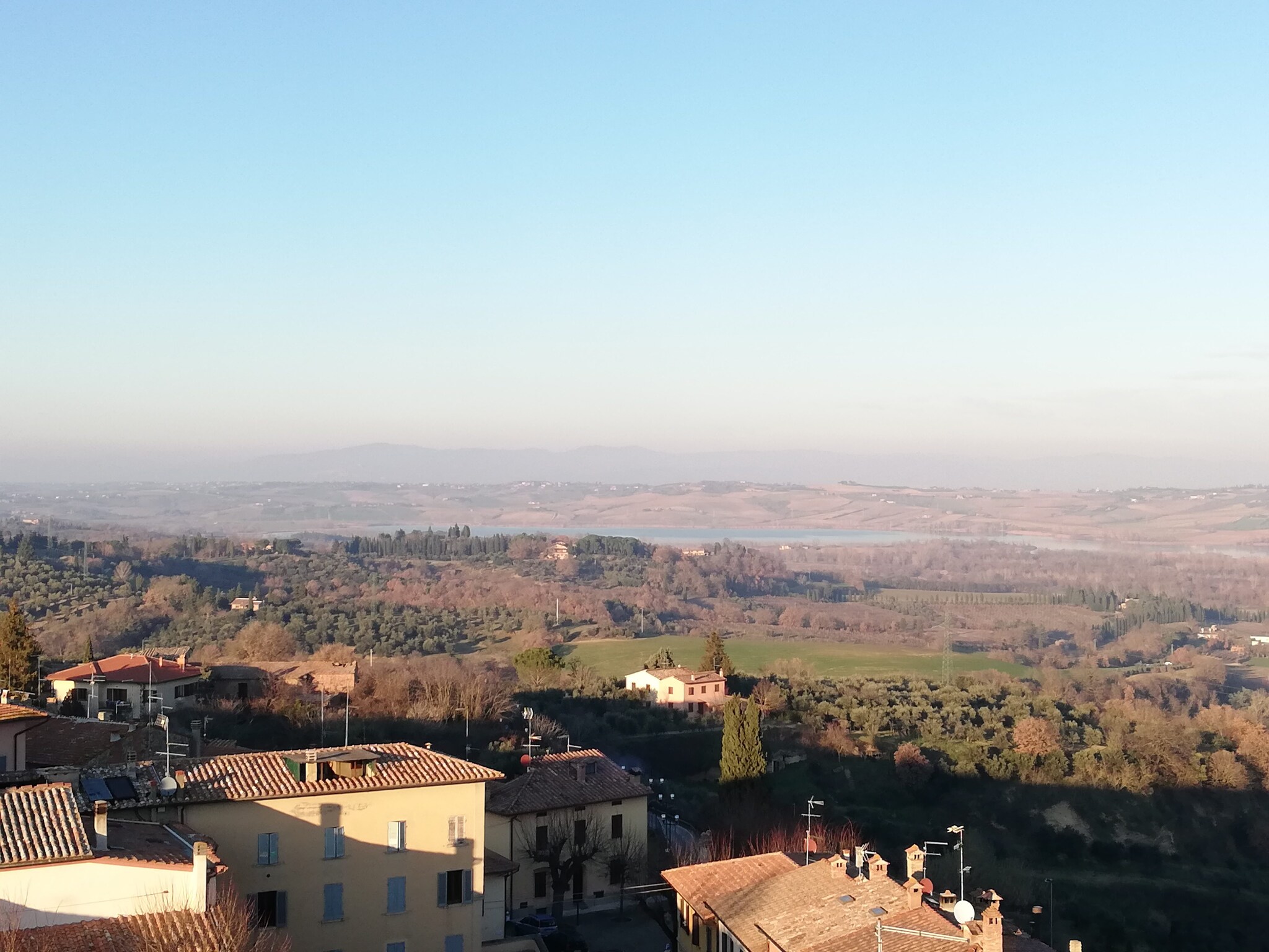 Veduta dalla Torre campanaria di Chiusi