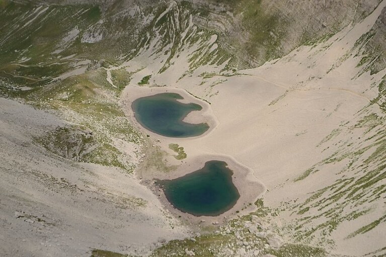 Lago di Pilato visto da Cima del Lago