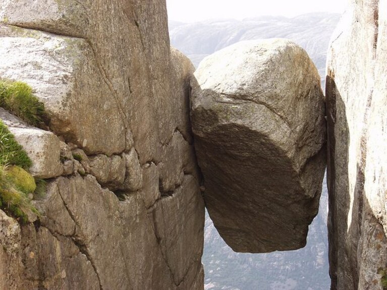 Kjerag, il masso da brivido in Norvegia