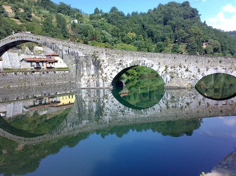 Ponte del Diavolo a Borgo Mozzano