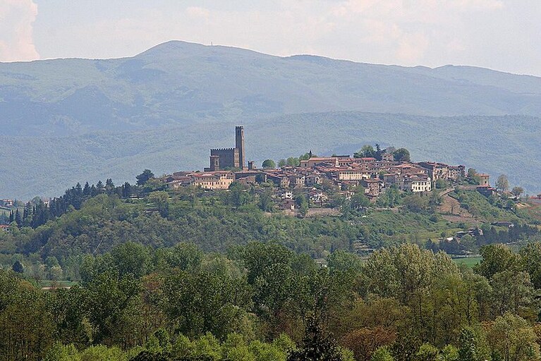 Vista di Poppi