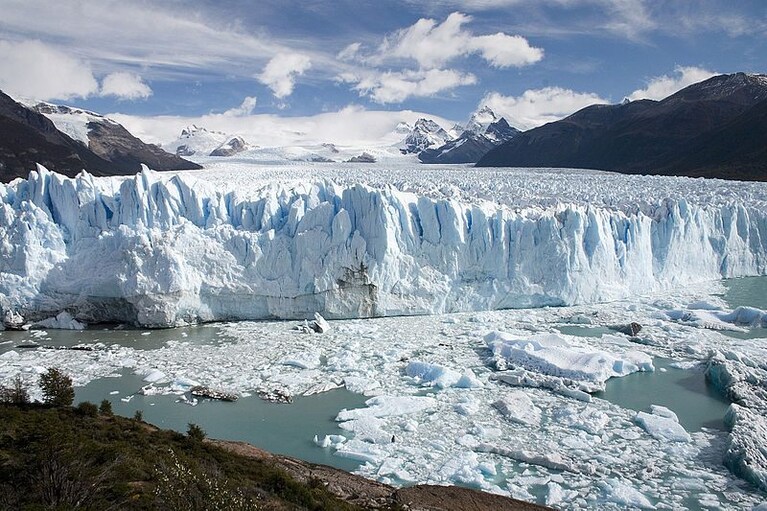 Perito Moreno, ghiacciaio in Patagonia.