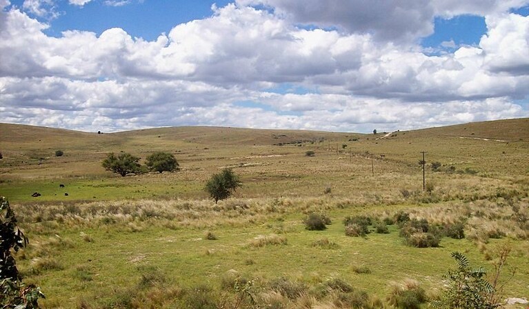 Pampa de Oláen, nella Valle Hermoso, provincia di Cordoba.
