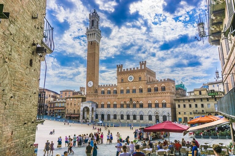 Siena, Piazza del Campo e Palazzo Pubblico