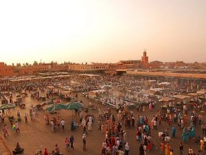 Marrakech, Jemaa-el-Fna market