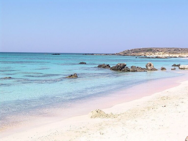 Sabbia rosa di Elafonissi.