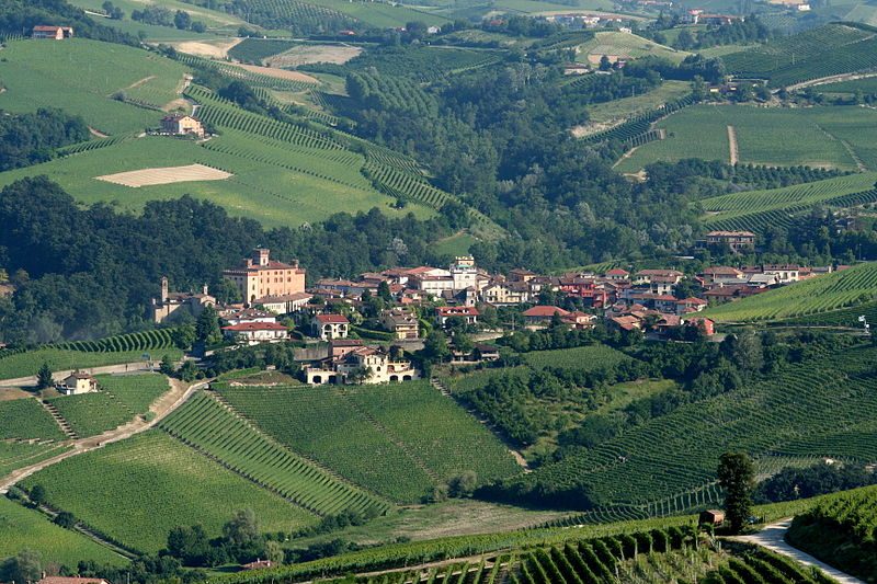 Barolo, borgo tra le collne delle Langhe