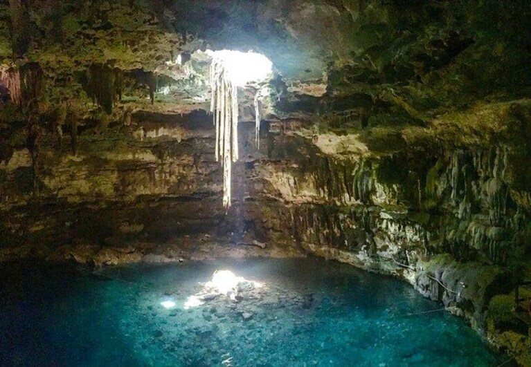 Cenote Samula a Valladolid