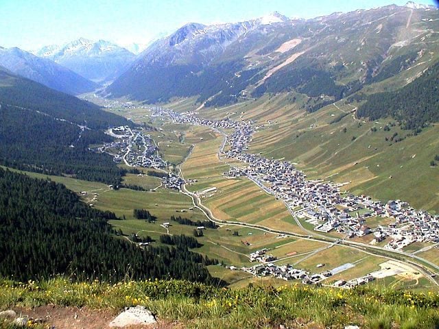 Livigno, la regina della classifica – Foto <a href="https://it.wikipedia.org/wiki/File:Livigno5_wiki.jpg" target="_blank" rel="nofollow noopener">Wikipedia</a>