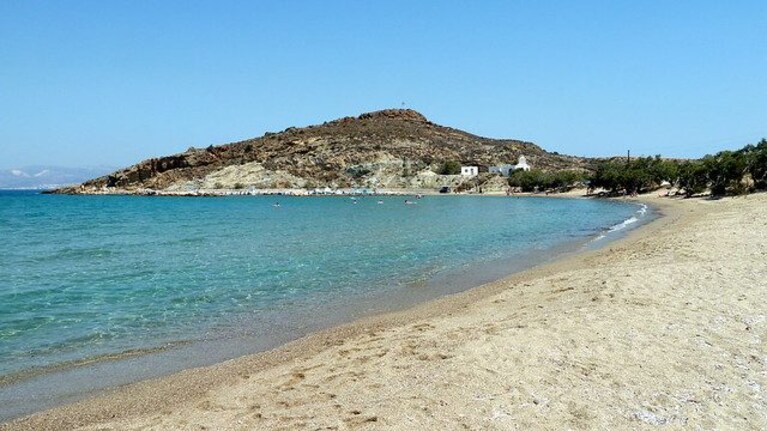 Molos beach, Paros
