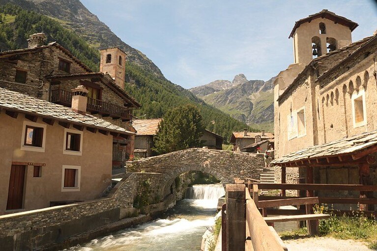 Villaggio di Chianale