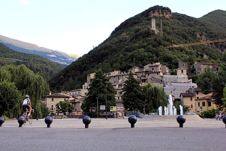 Panorama di Scheggino