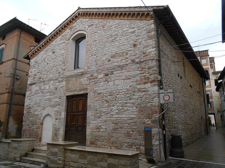 ex chiesa di Sant'Angelo oggi auditorium a Bastia Umbra