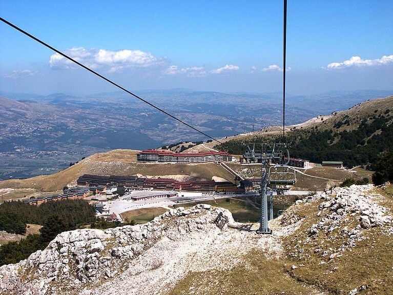 Vista panoramica di Campitello Matese