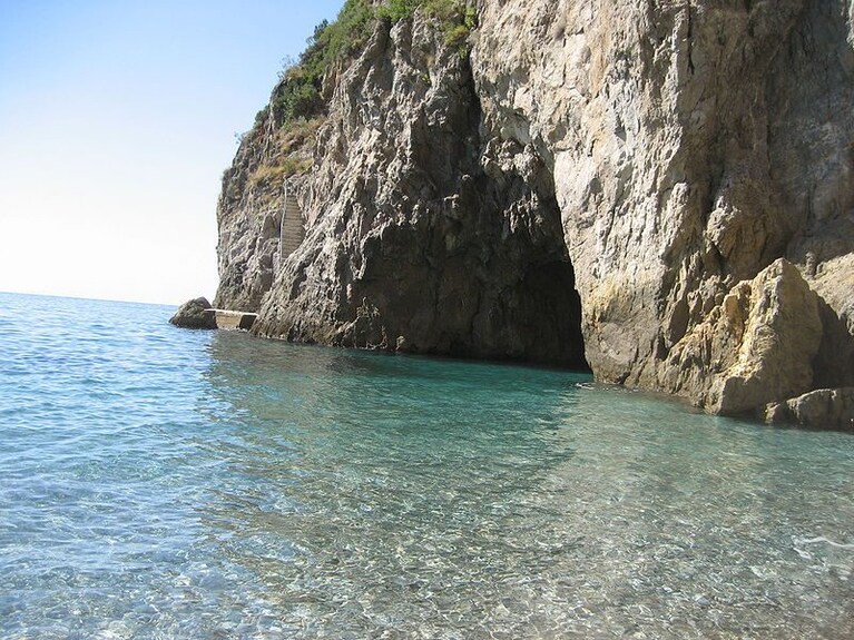 La costa del golfo di Conca dei Marini