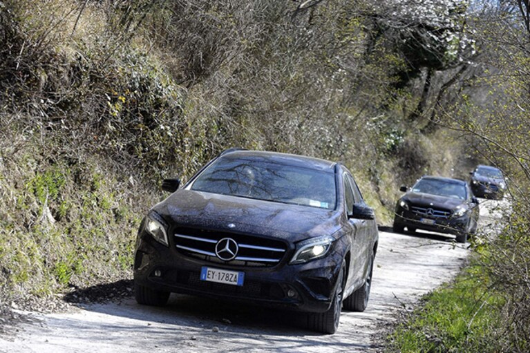 Nuova Mercedes GLA Enduro