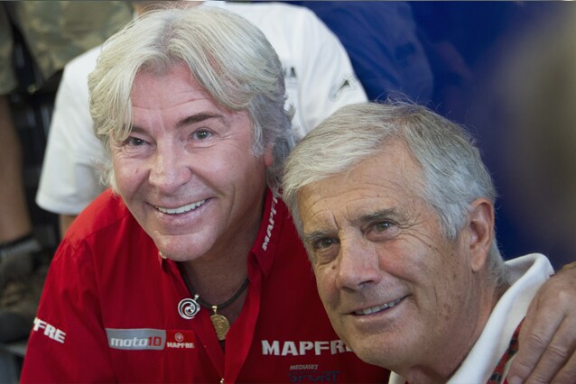 Due Leggende della MotoGP, Angel Nieto e Giacomo Agostini