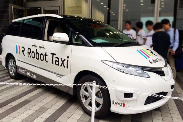 Robot Taxi, primo taxi a guida autonoma