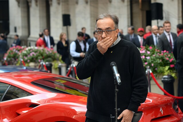 L’amministratore delagato di Fca, Sergio Marchionne