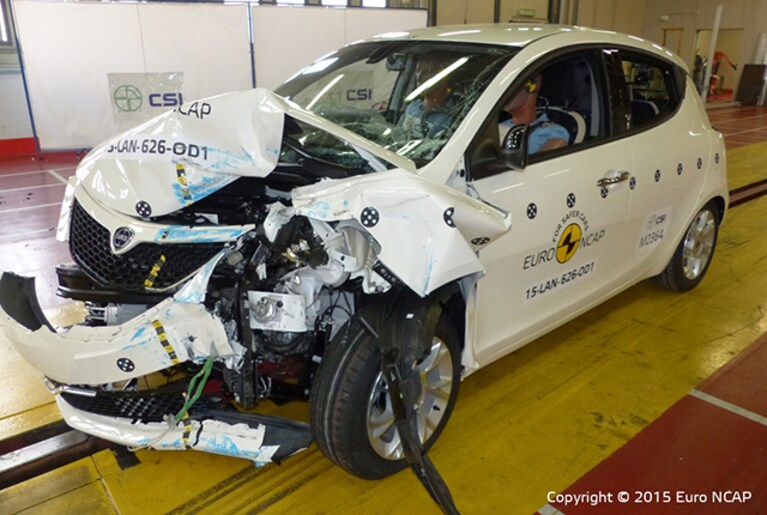 Crash Test Lancia Ypsilon