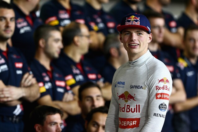 Il pilota della Toro Rosso, Max Verstappen