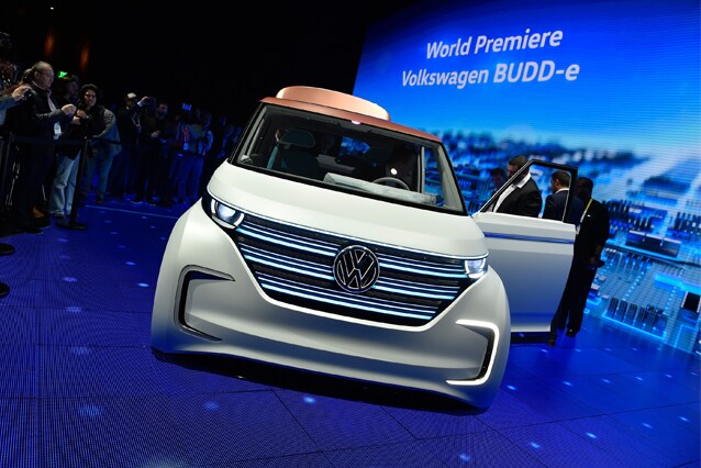 Volkswagen Budd-e Concept al Ces 2016