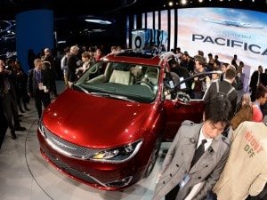 La presentazione della Chrysler Pacifica al Naias 2016