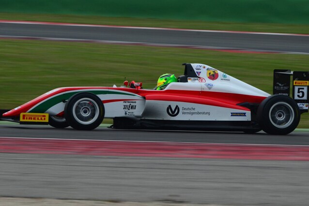 Mick Schumacher durante il round di Misano del Campionato Italiano Formula 4 / Prema Powerteam