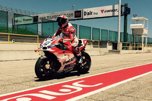 Casey Stoner al Misano World Circuit "Marco Simoncelli" / Twitter