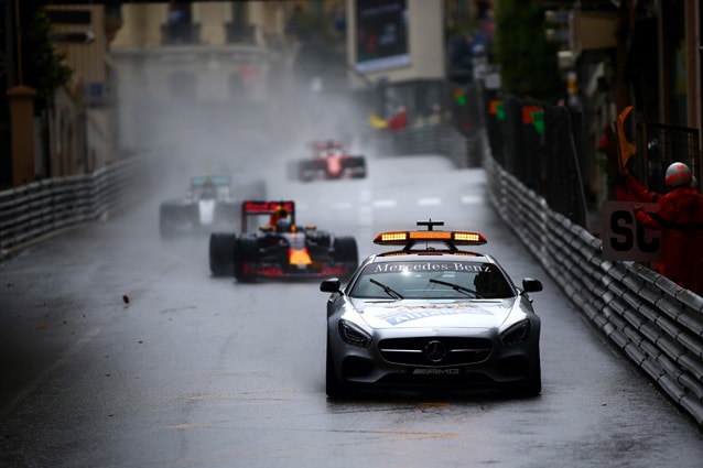 Safety car in azione a Monaco - Getty Images