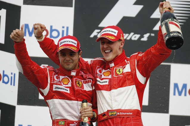 Massa: “Schumacher era un duro, non è facile sopportare ciò che è successo”