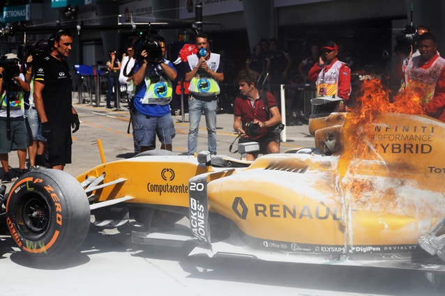 La Renault di Kevin Magnussen – Getty Images