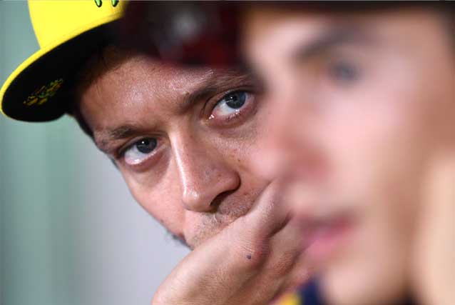 Valentino Rossi e Marc Marquez / Getty