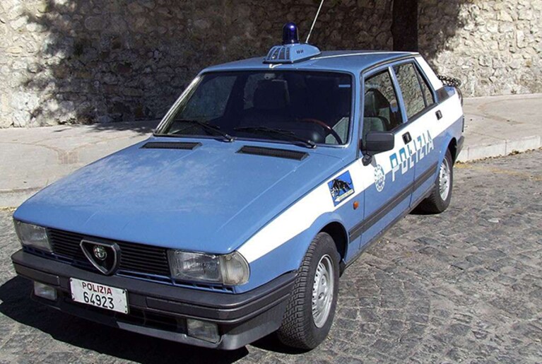 Alfa Romeo Giulietta 1977 Polizia