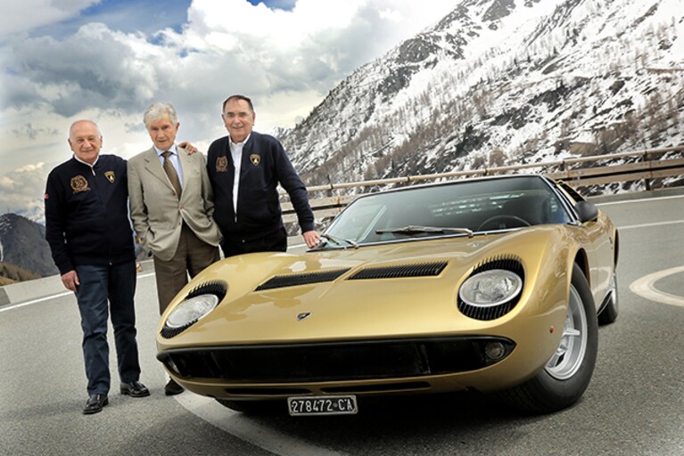 stanzani gandini dallara lamborghini miura